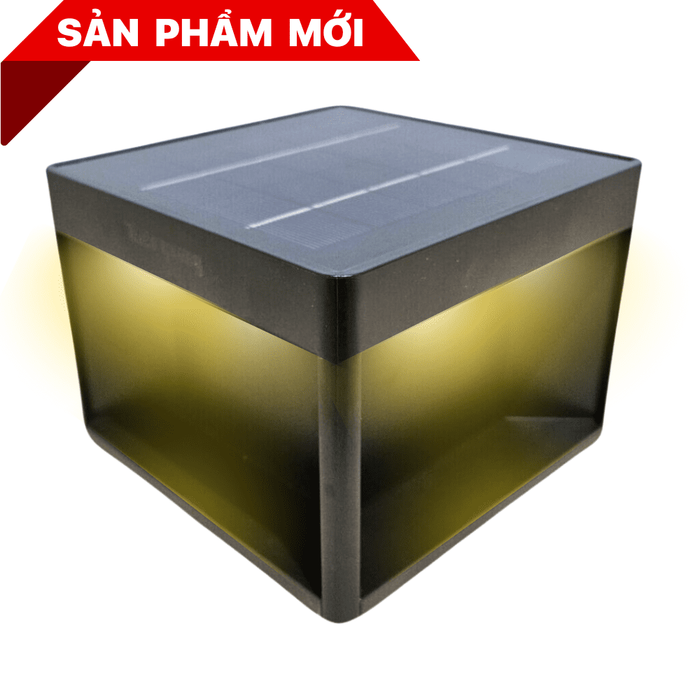 Bộ Đèn Chiếu Pha Năng Lượng Mặt Trời Ánh Sáng Trắng 60W - 300W (6500K ĐQ ECO SL01 V02/V03 2500 lm IP65 Solar)