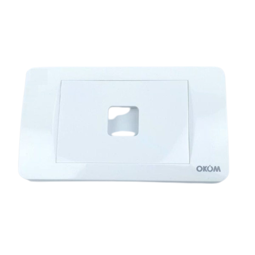 Ổ cắm âm tường Okom kiểu G18 mặt 1 lỗ